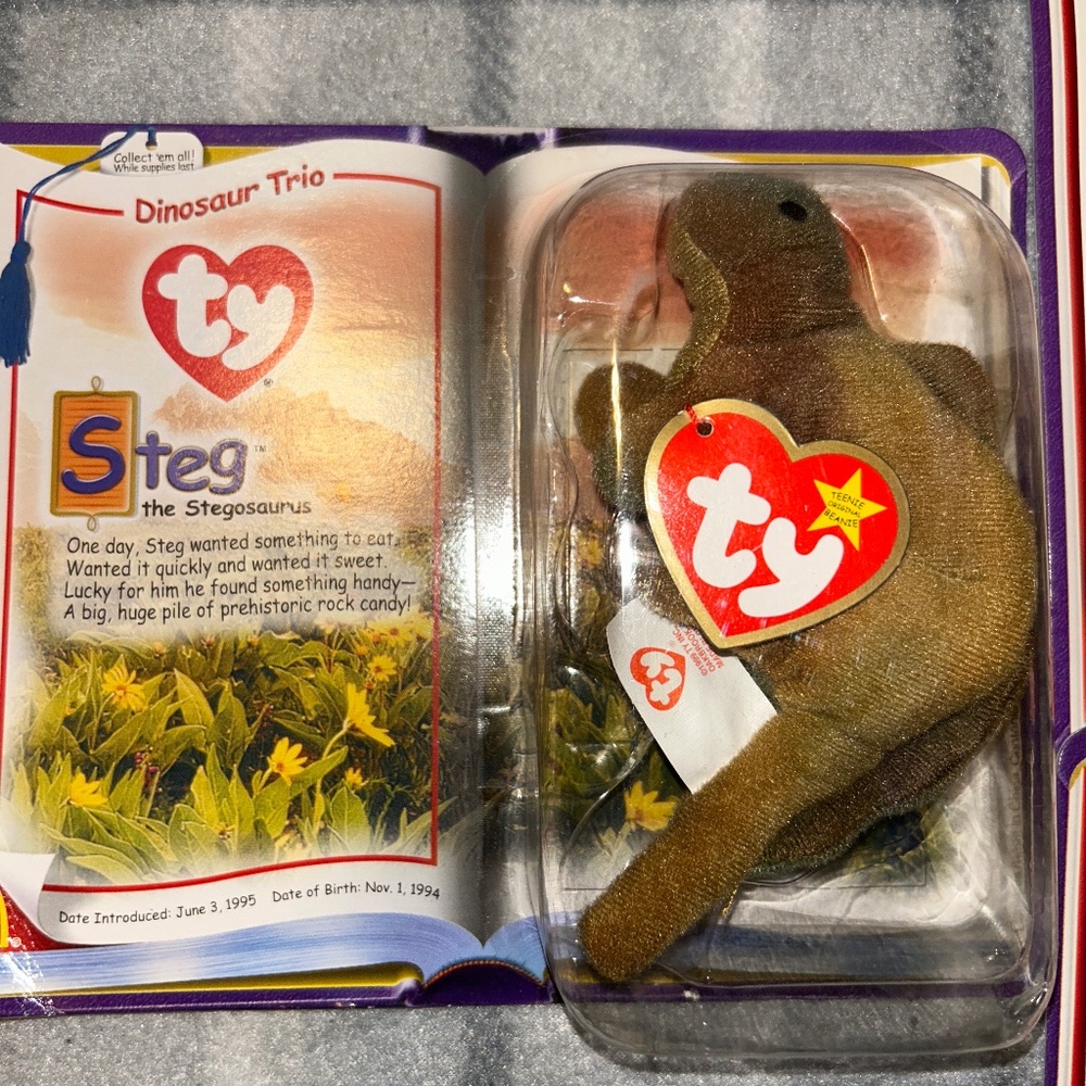 McDonald’s 1995 Dinosaur Trio Ty